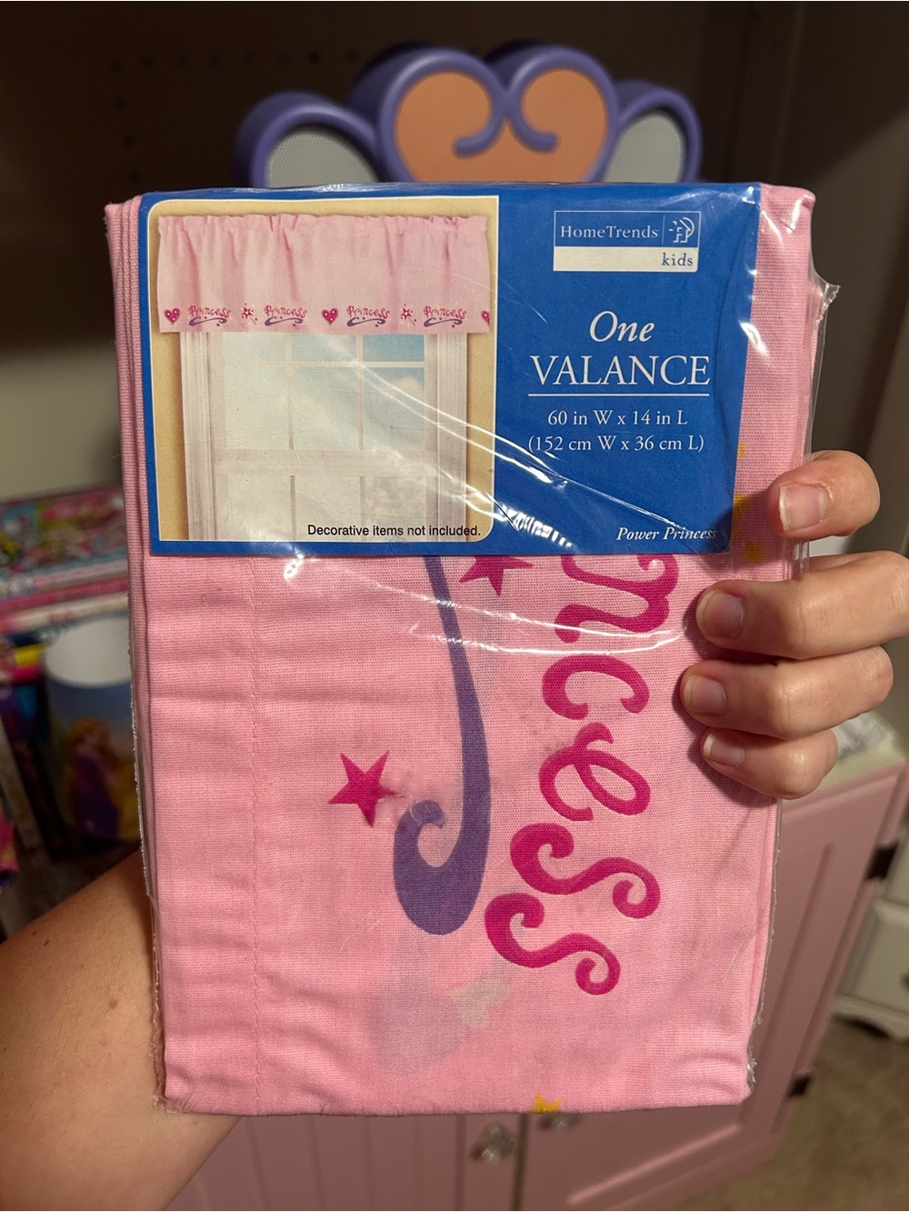 HomeTrends Kids Pink Princess Valance
